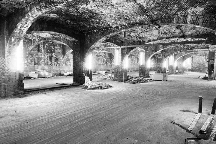 Industriegewölbe des Voltarium in Berlin-Wedding
